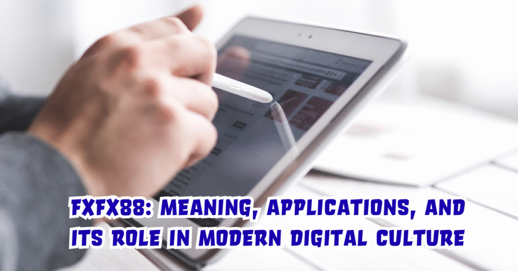 FXFX88: Meaning, Applications, and Its Role in Modern Digital Culture